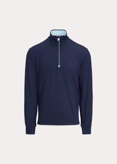 Pullover Ralph Lauren Hombre Azul Marino - Performance Jersey - QWFCE7102